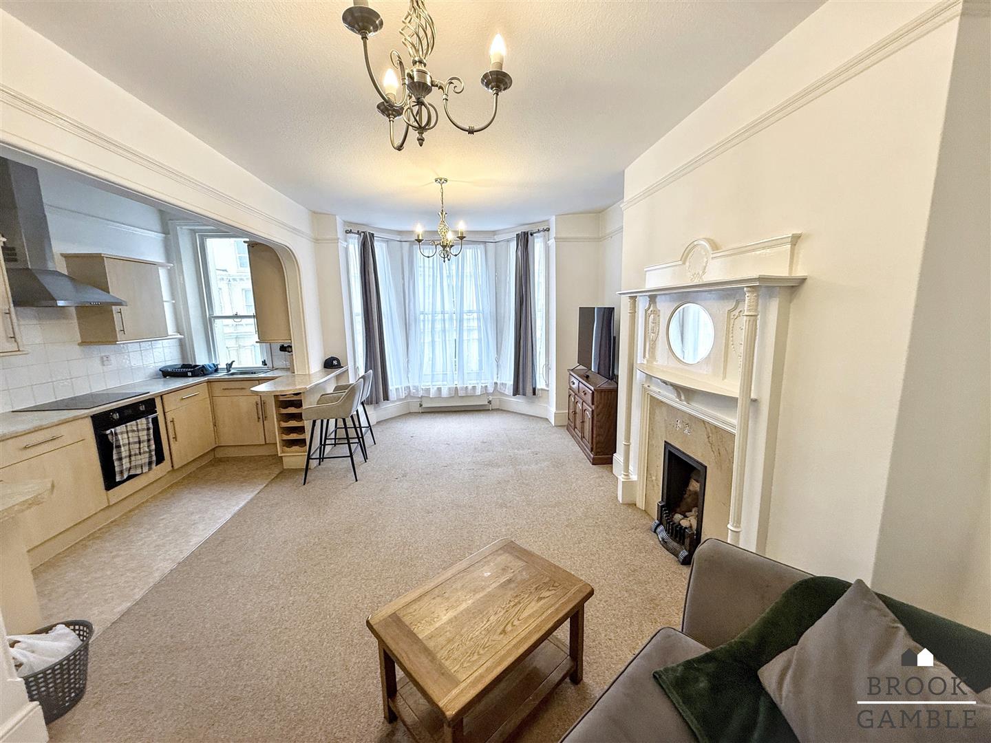 2 Bedroom Apartment. Lascelles Mansions 8-10 in Eastbourne,  2